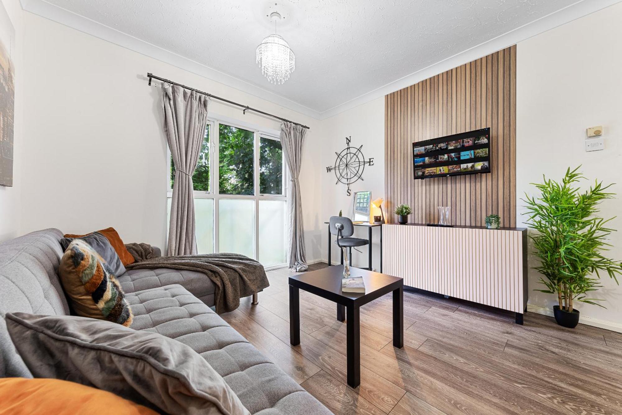 شقة Elegant & Cozy Fbs Downtown Flat لندن الغرفة الصورة